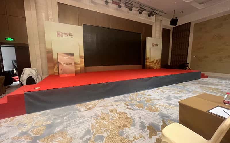 廣告物料制作會場布景舞臺搭建展位搭建舞臺燈光設(shè)備演藝音響高清LED屏